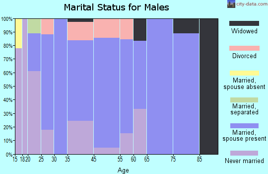 Republic marital status for males