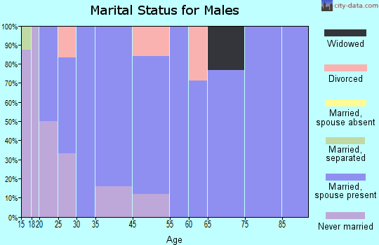 Scott marital status for males
