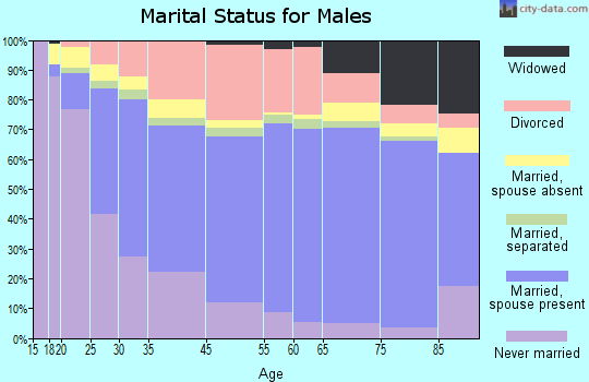 Warren marital status for males