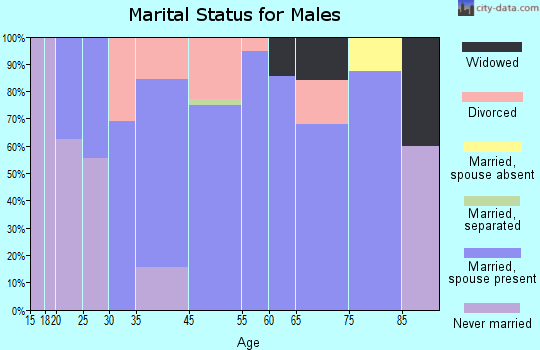 Warsaw marital status for males