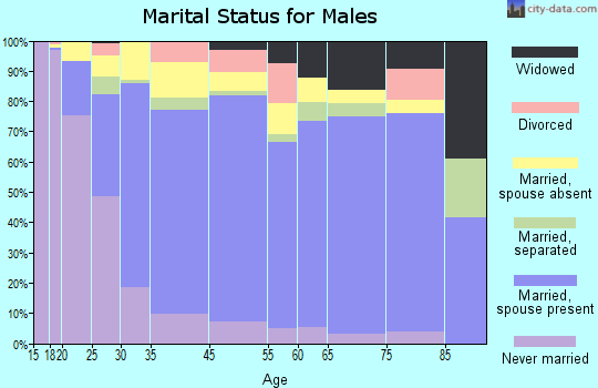 Coachella marital status for males
