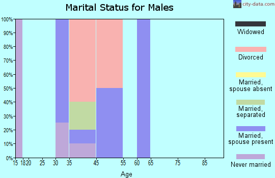 Hollister marital status for males