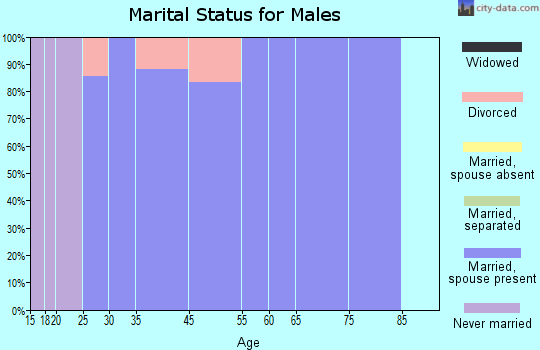 Johnson marital status for males