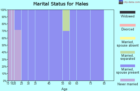 Limestone marital status for males