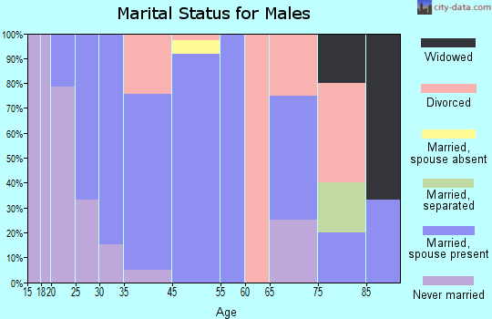 McCurtain marital status for males