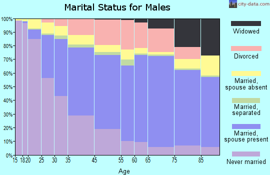 Costa Mesa marital status for males