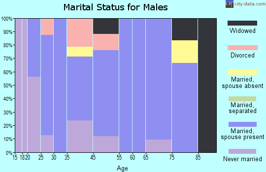 Porter marital status for males