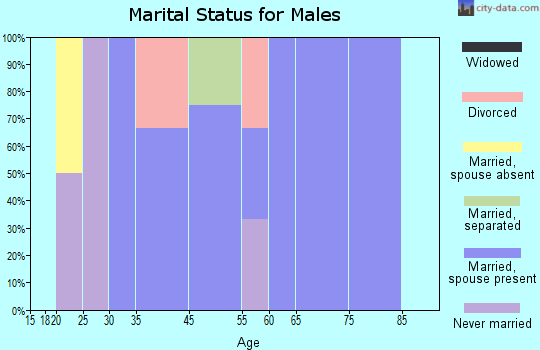 Sasakwa marital status for males