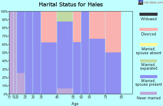 Short marital status for males