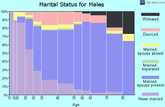 Stillwater marital status for males
