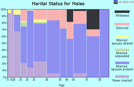 Amity marital status for males