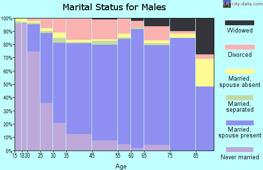 Keizer marital status for males
