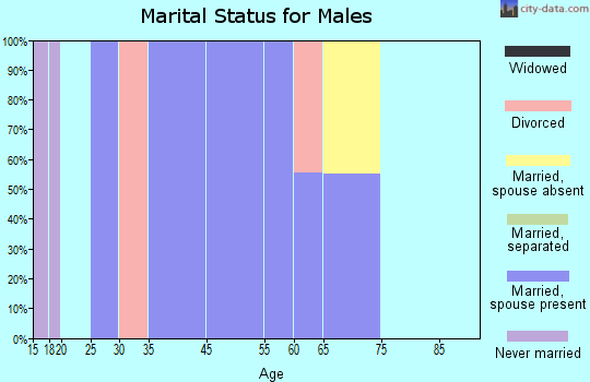 Neskowin marital status for males