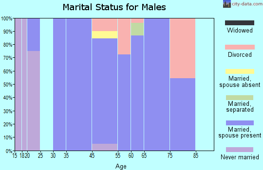 Pine Hollow marital status for males