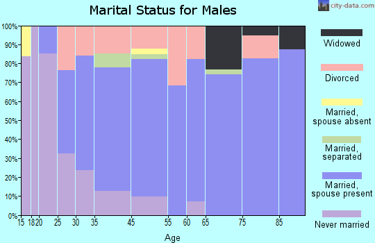 Turner marital status for males
