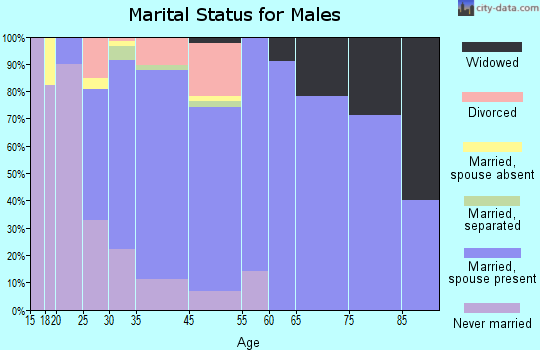 Alburtis marital status for males