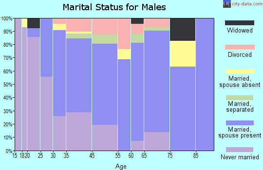 Ambler marital status for males