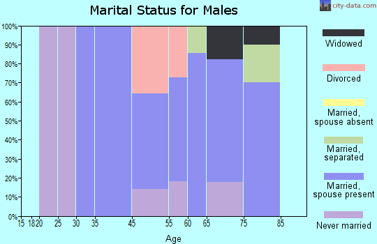 Aristes marital status for males
