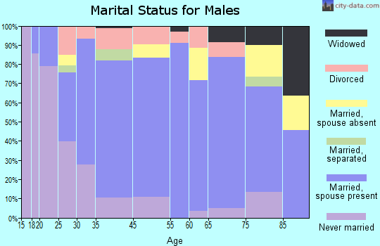 Big Beaver marital status for males
