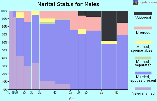 Ashford marital status for males