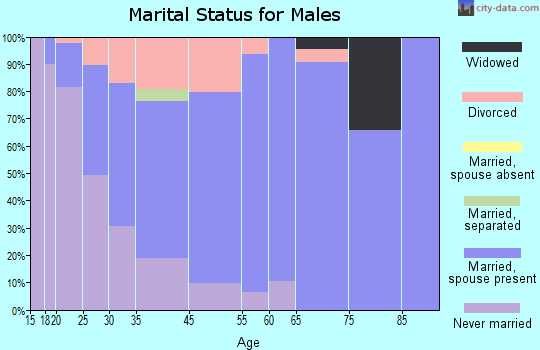 Dover marital status for males