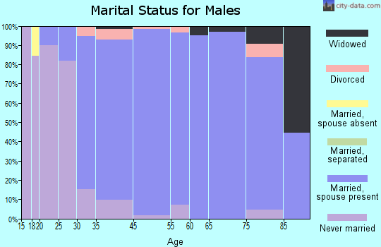 Edgeworth marital status for males