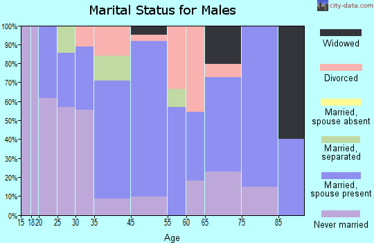Everson marital status for males
