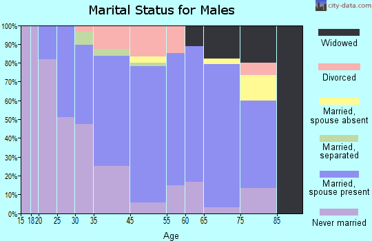 Gallitzin marital status for males