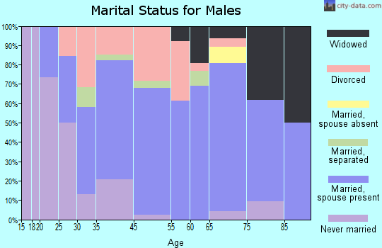 Hallstead marital status for males