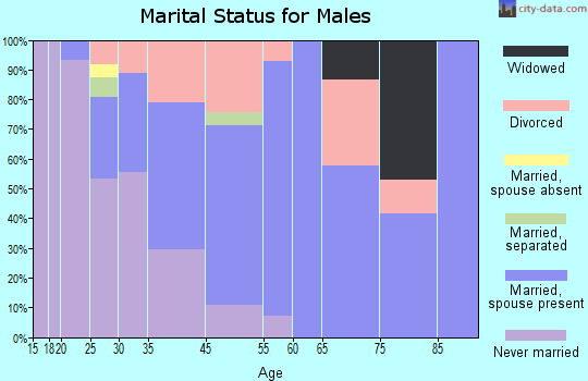 Highspire marital status for males