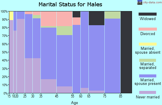 Hummelstown marital status for males