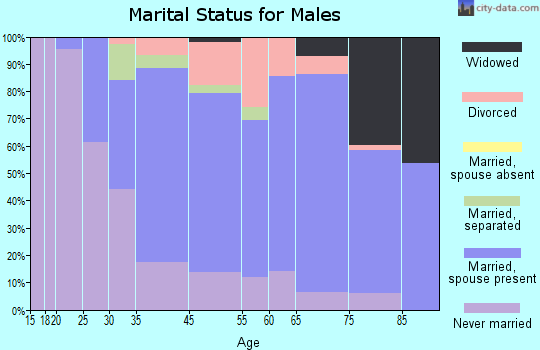 Ingram marital status for males