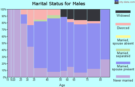 Jessup marital status for males