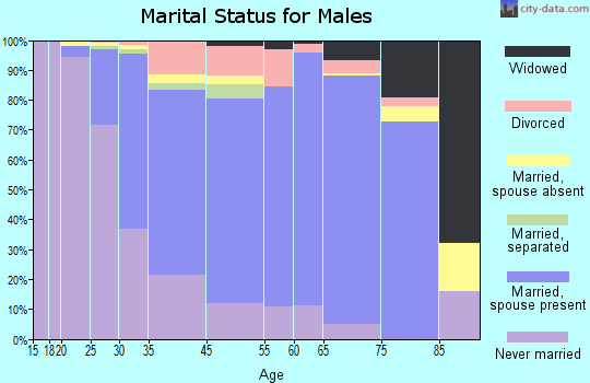 King of Prussia marital status for males