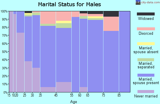 Leacock-Leola-Bareville marital status for males