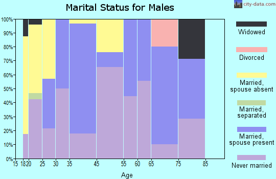 Loretto marital status for males
