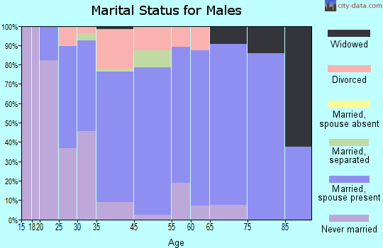 Manchester marital status for males
