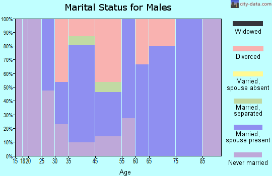 Meshoppen marital status for males