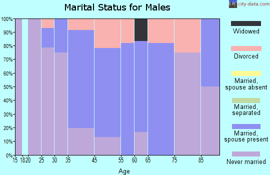 Middleport marital status for males
