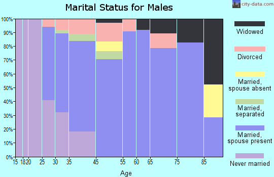 New Eagle marital status for males