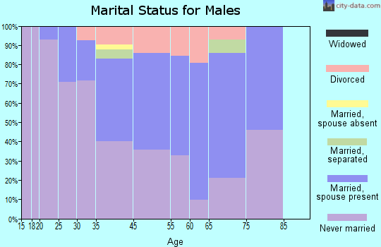 New Hope marital status for males