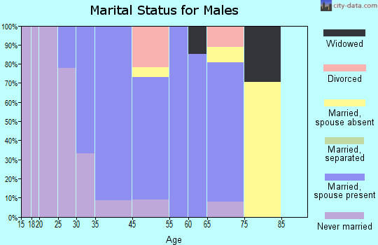 Nixon marital status for males