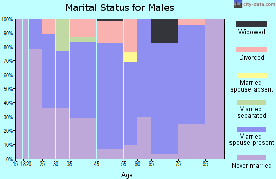 Patton marital status for males