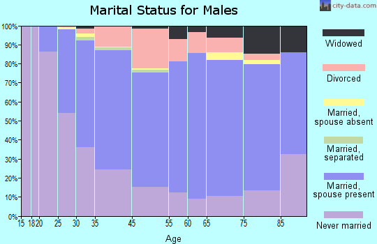Phoenixville marital status for males