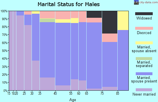 Plymouth Meeting marital status for males