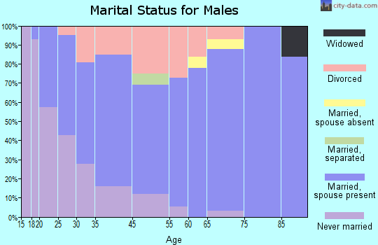 Red Lion marital status for males