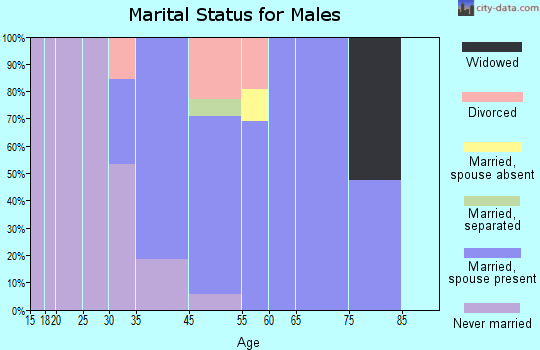 Schaefferstown marital status for males
