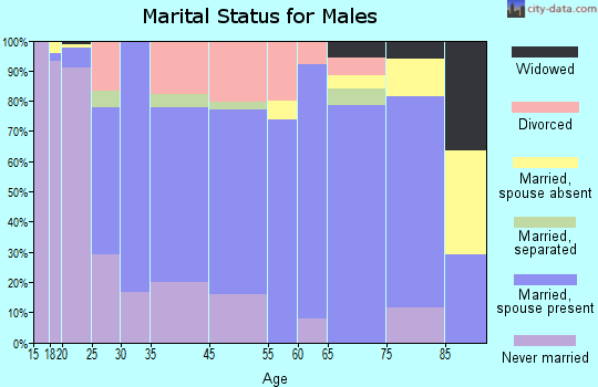 Selinsgrove marital status for males