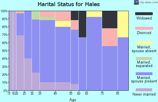Sligo marital status for males