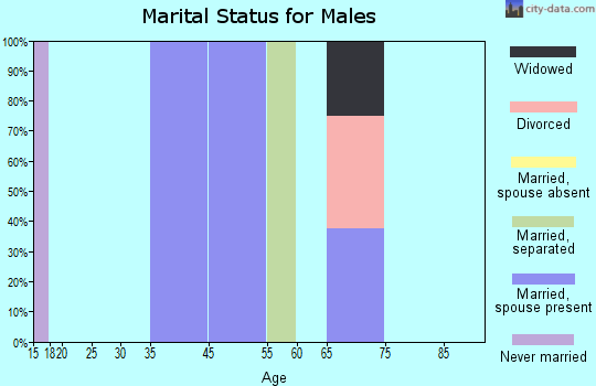 Smicksburg marital status for males